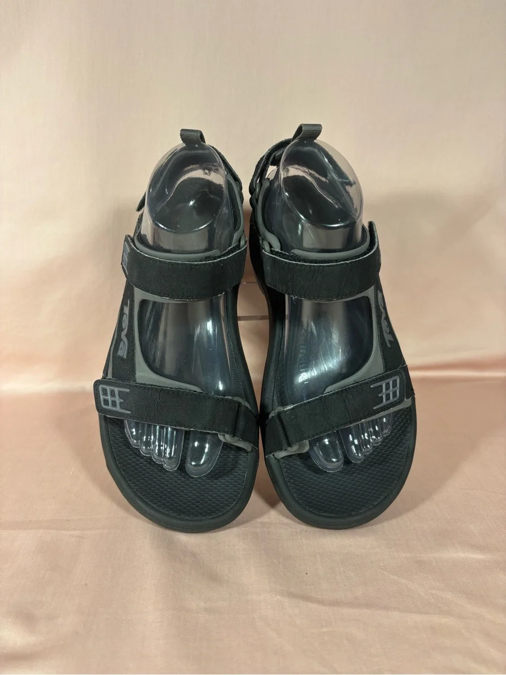 Teva Men's Black/Gray Minam Hiking Sandals Size 7 (4289)